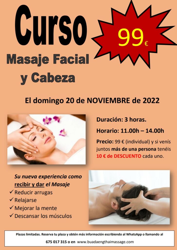 Curso Masaje Facial